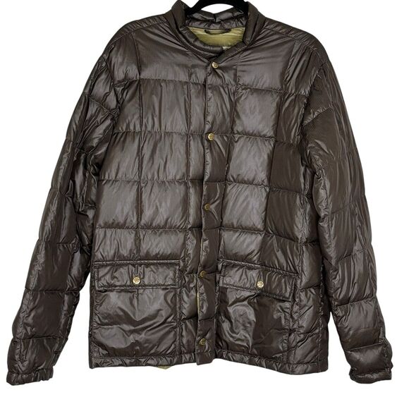 Eddie Bauer Women’s Goose Down Puffer Jacket EB 550 Fill Power Black Size L - Picture 1 of 7